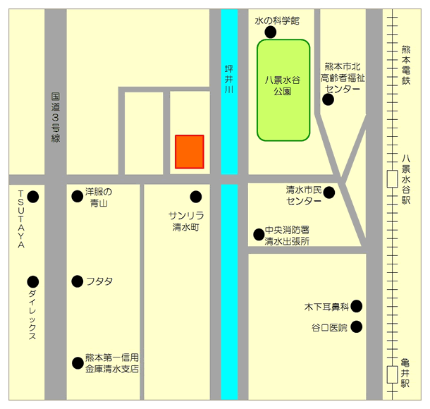 八景水谷昭和館の周辺地図